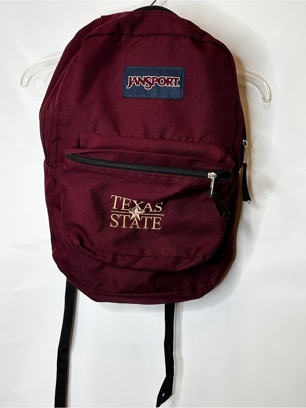 Jansport Maroon Texas State Logo Backpack